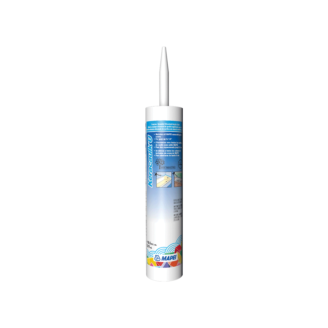 Mapei Keracaulk U Sand-free siliconized acrylic sealant