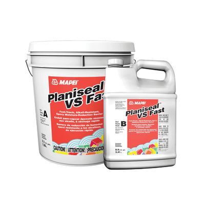Mapei Planiseal VS Fast Alkali Resistant Epoxy Moisture Reduction Barrier
