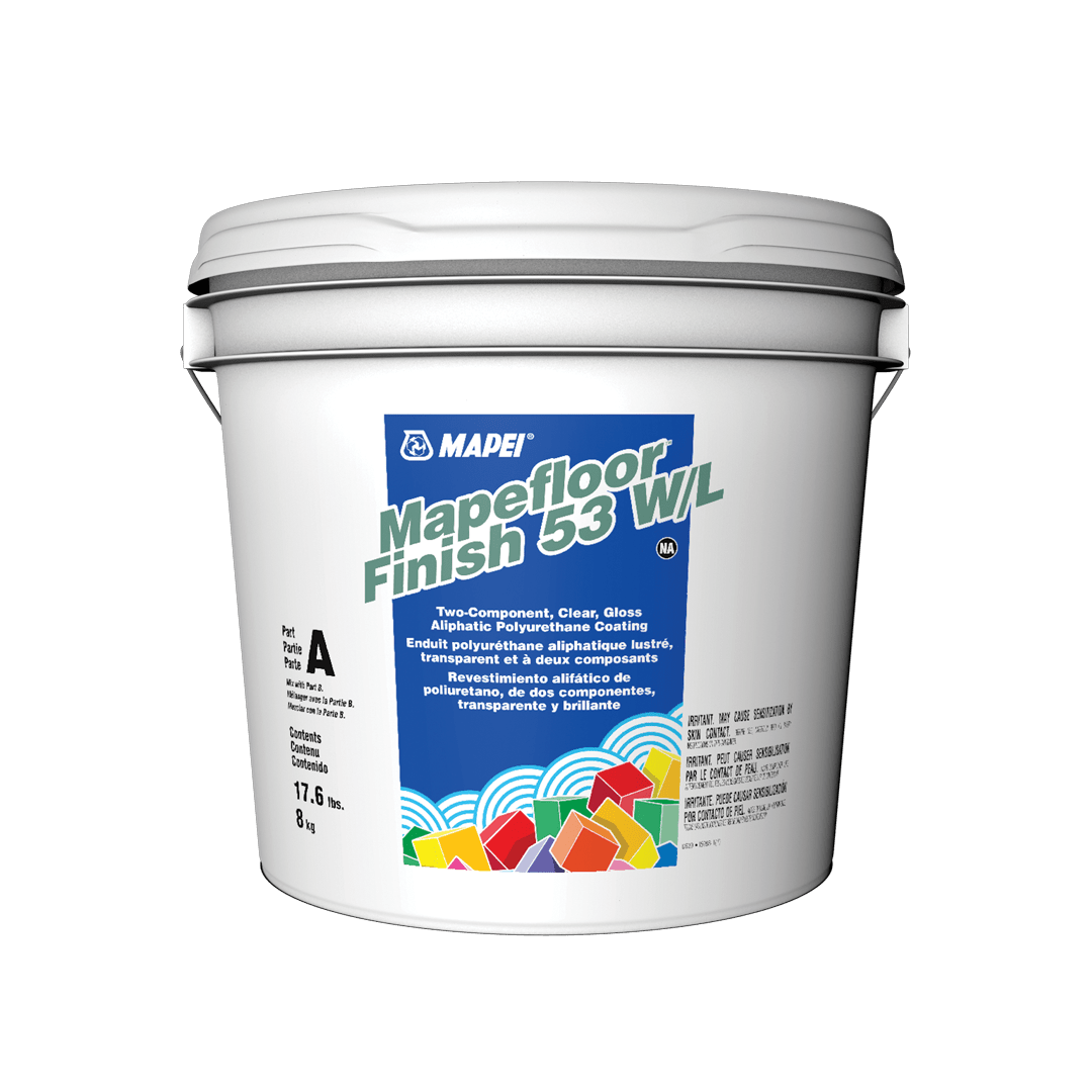 Mapei Enduit polyuréthane Mapefloor Finish 53 W/L Partie B Lustré 1.77 lb