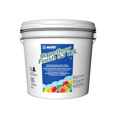 Mapei Polyurethane Coating Mapefloor Finish 53 W/L Part B Gloss 1.77 lb