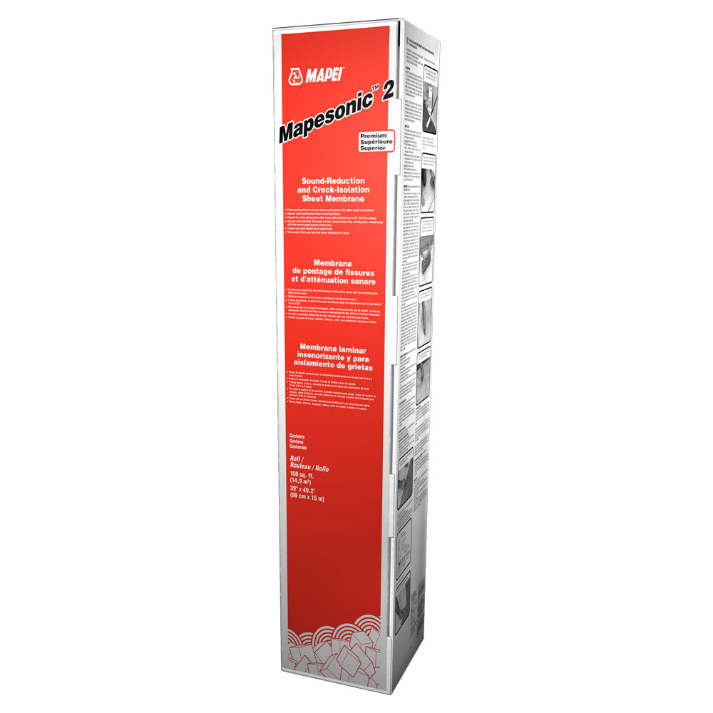 Mapei Mapesonic 2 All-in-one membrane 39" x 49' 2"