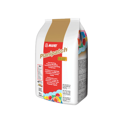 Mapei Planipatch Fast-setting, polymer-based cementitious leveling compound
