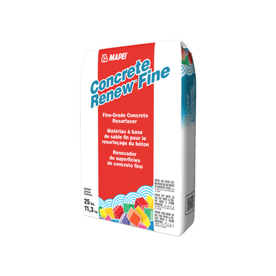 Mapei Concrete Renew Fine sand-based material for resurfacing concrete