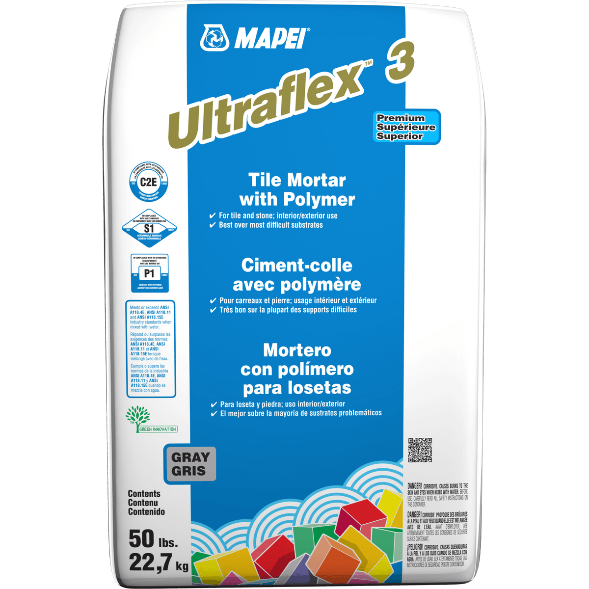 Mapei Ultraflex 3 Thin-set mortar