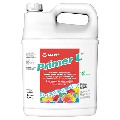 Mapei Primer L Advanced technology acrylic latex primer for concrete
