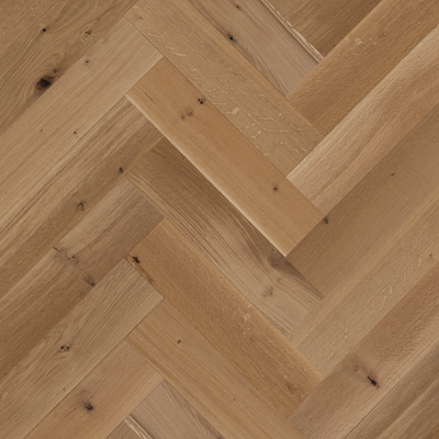 Bois Herringbone Chêne Blanc R&Q TruBalance Brossé DuraMatt