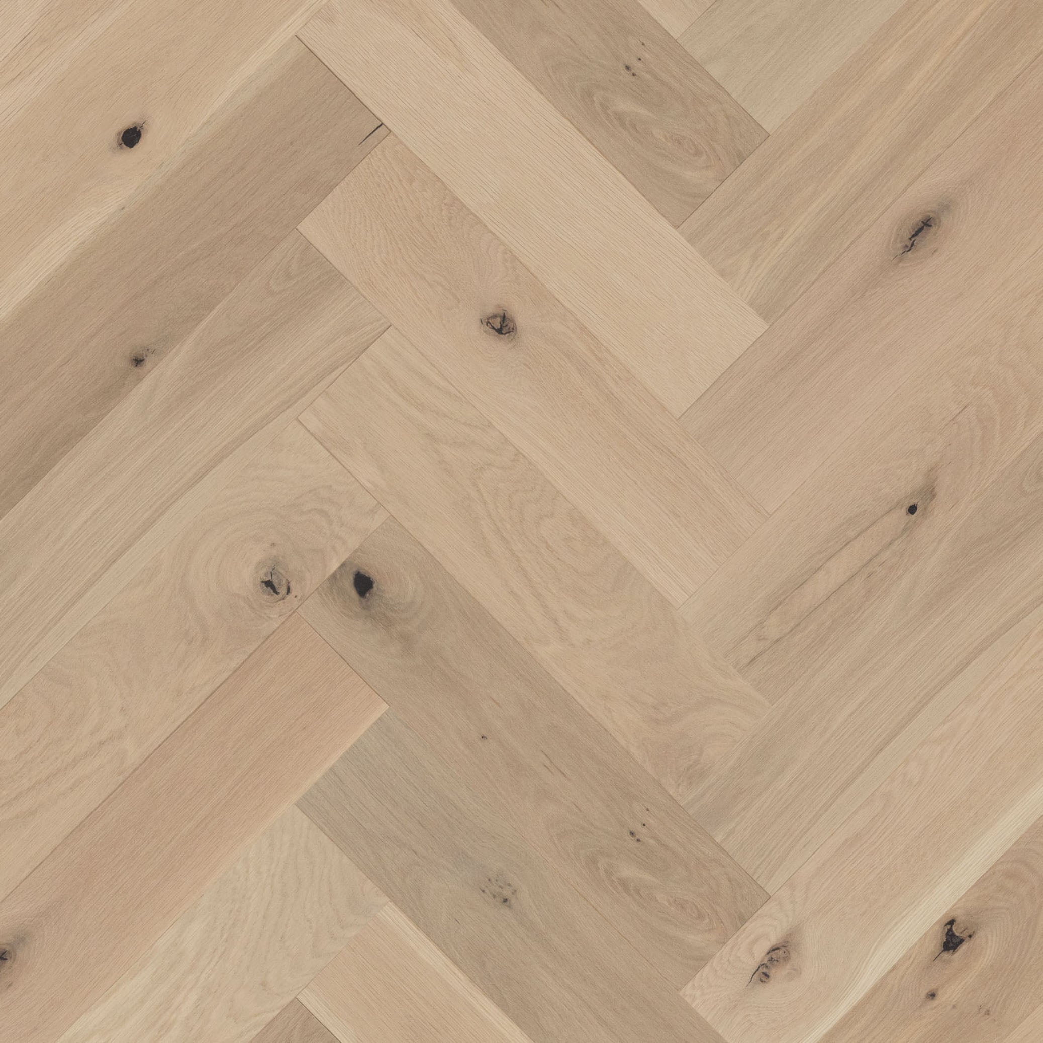 TruBalance Brushed DuraMatt White Oak Herringbone Wood – Pelletier