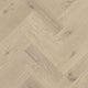 Bois Herringbone Chêne Blanc TruBalance Lite Brossé