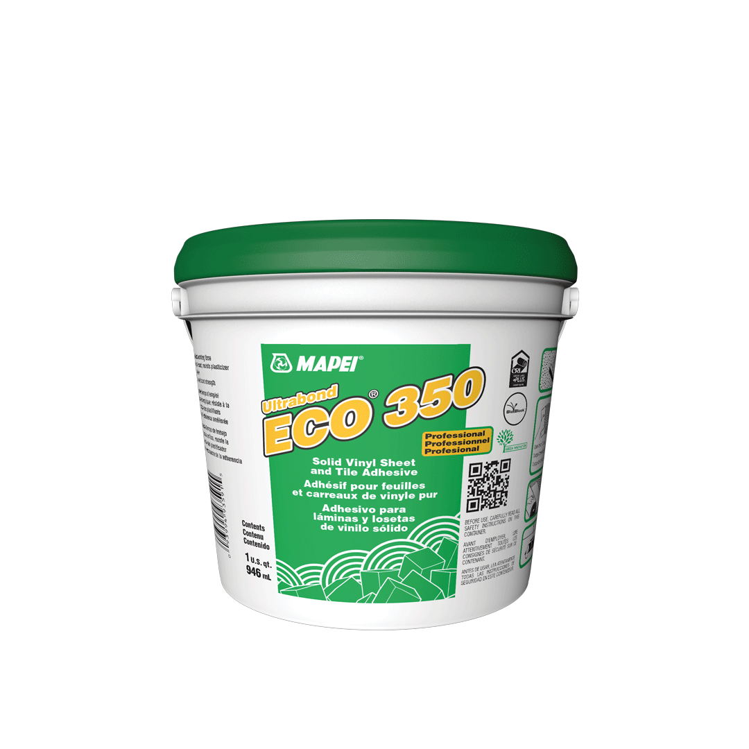 Mapei Ultrabond ECO 350 Adhesive for pure vinyl sheets and tiles