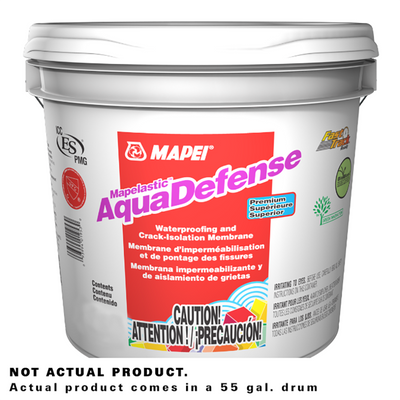 Mapei AquaDefense Membrane d'imperméabilisation anti-fissures de qualité supérieure