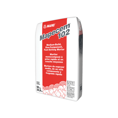 Mapei Mapecem 102 Rapid setting mortar