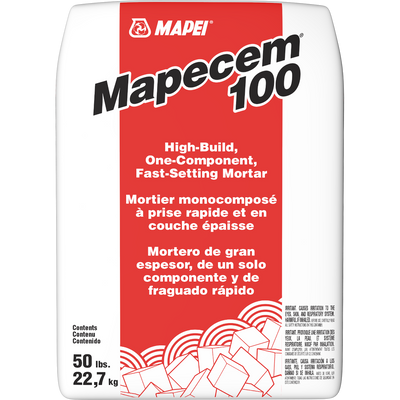 Mapei Mapecem 100 Rapid-setting mortar