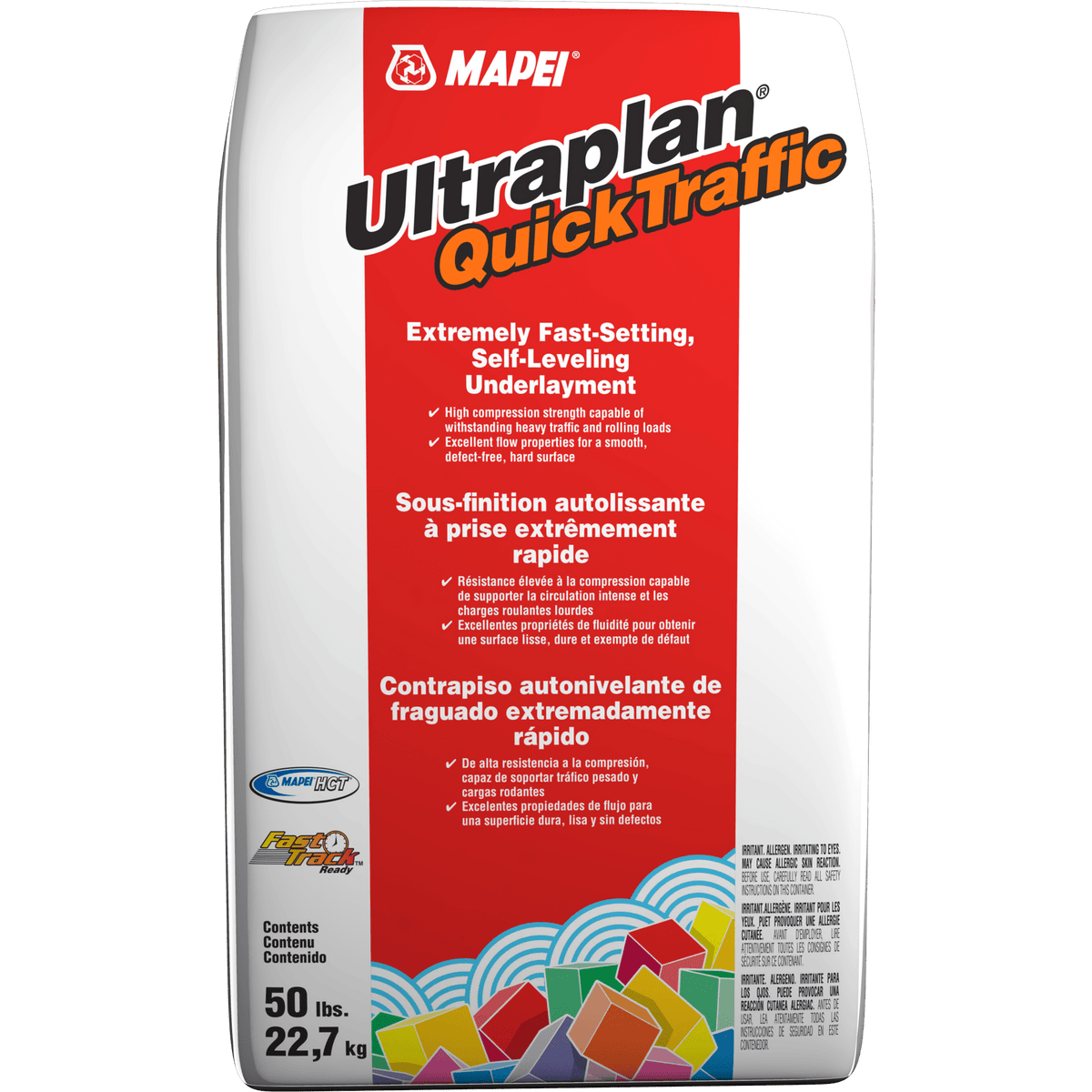 Mapei Ultraplan Quick Traffic Extremely fast curing self-leveling underlayment