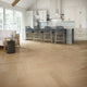 Engineered White Oak Herringbone Wood 1/2'' Matte