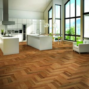 Bois Herringbone Chêne Rouge