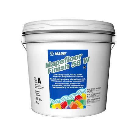 Mapei Polyurethane Coating Mapefloor Finish 58 W Part B Matte 1.77 lb