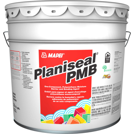 Mapei Moisture Barrier & Bonding Agent Planiseal PMB One-Component Polyurethane Pail 13.2 L